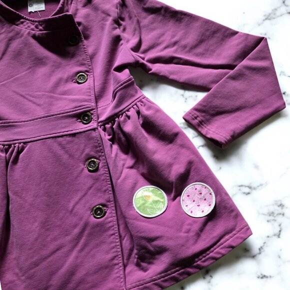 MATILDA JANE ( 10 Girl ) Plum/Purple Secret Fields Willow Jacket - Picture 4 of 5